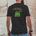 Frog Passover Plague Mens Back Print T-shirt Funny Gifts