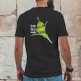 Funny Grinch 6 Feet People Mens Back Print T-shirt Funny Gifts