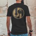 Funny Guitar Guitar Yin Yang Guitarist Mens Back Print T-shirt Funny Gifts