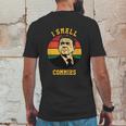 Funny Ronald Reagan I Smell Commies Political Humor Mens Back Print T-shirt Funny Gifts