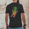 Funny Swinging Pineapple Mens Back Print T-shirt Funny Gifts