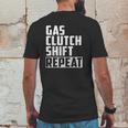 Gas Clutch Repeat Car Jdm Euro Classic Manual Mens Back Print T-shirt Funny Gifts