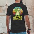 Gators Gonna Gate Crocodile Alligator Gifts Mens Back Print T-shirt Funny Gifts