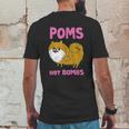 Gemma Correll Poms Not Bombs Mens Back Print T-shirt Funny Gifts