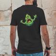 Ghostbusters Slimer Screaming Portrait Mens Back Print T-shirt Funny Gifts