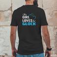 This Girl Loves Her Glock Name Shirts Mens Back Print T-shirt Funny Gifts