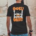 Goku Gains Mens Back Print T-shirt Funny Gifts