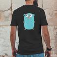 Golang - Gopher Mens Back Print T-shirt Funny Gifts