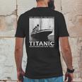 Great Rms Titanic April 1912 Sea Atlantic Ocean Ship Mens Back Print T-shirt Funny Gifts