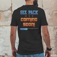 Gym Six Pack Coming Soon Fit Abs By Zany Brainy Mens Back Print T-shirt Funny Gifts