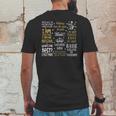 Hamilton Musical Quotes Mens Back Print T-shirt Funny Gifts