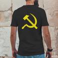 Hammer And Sickle Mens Back Print T-shirt Funny Gifts