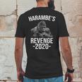 Harambes Revenge 2020 Mens Back Print T-shirt Funny Gifts