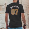 Harry Potter Quidditch No 7 Mens Back Print T-shirt Funny Gifts