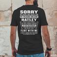 Hatley Name Gift Sorry My Heart Only Beats For Hatley Mens Back Print T-shirt Funny Gifts