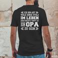 Herren Nichts Toppt Es Ein Opa Zu Sein Vatertag T-Shirt Mens Back Print T-shirt Funny Gifts