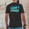 Honeymoonin Honeymoon Bride Groom Just Married Mens Back Print T-shirt Funny Gifts