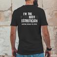 Im The Hot Psychotic Esthetician Warning Funny Aesthetician Mens Back Print T-shirt Funny Gifts