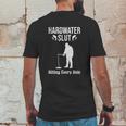 Ice Fishing Hardwater Slut Fisherman Gift Mens Back Print T-shirt Funny Gifts