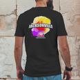 Jacksonville Colorful Retro Logo Mens Back Print T-shirt Funny Gifts