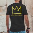 Jean Michel Basquiat Crown Art Mens Back Print T-shirt Funny Gifts