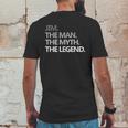 Jim The Man Myth Legend Mens Back Print T-shirt Funny Gifts