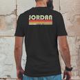 Jordan Surname Funny Retro Vintage 80S 90S Reunion Mens Back Print T-shirt Funny Gifts