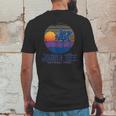 Joshua Tree National Park Vintage Artistic Sunset Mountains Mens Back Print T-shirt Funny Gifts