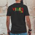 Juneteenth 1865 Shirt Juneteenth Vibes Black History Graphic Design Printed Casual Daily Basic Mens Back Print T-shirt Funny Gifts