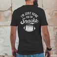 Im Just Here For The Snacks Funny Fantasy Football Mens Back Print T-shirt Funny Gifts