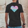 Kawaii Pastel Goth Anxiety Space Heart Mens Back Print T-shirt Funny Gifts