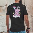 Kawaii Pastel Goth Cute Creepy Bear Mens Back Print T-shirt Funny Gifts