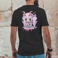 Kawaii Pastel Goth Cute Creepy Girl Anime Skull Mens Back Print T-shirt Funny Gifts