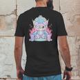 Kawaii Pastel Goth Cute Creepy Killer Teddy Bear Mens Back Print T-shirt Funny Gifts