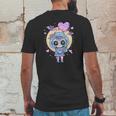 Kawaii Pastel Goth Cute Creepy Sugar Skull Anime Mens Back Print T-shirt Funny Gifts