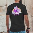 Kawaii Pastel Goth Unicorn Japanese Anime Girl Menhera Mens Back Print T-shirt Funny Gifts