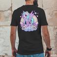 Kawaii Pastel Goth Unicorn Pony - Aesthetic Gothic Skeleton Mens Back Print T-shirt Funny Gifts