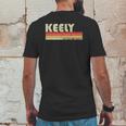 Keely Name Personalized Retro Vintage 80S 90S Birthday Mens Back Print T-shirt Funny Gifts