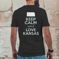 Keep Calm And Love Kansas State Mens Back Print T-shirt Funny Gifts