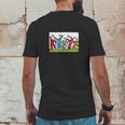 Keith Haring Mens Back Print T-shirt Funny Gifts