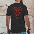 Kingdom Hearts Heartless Symbol Mens Back Print T-shirt Funny Gifts