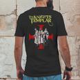 The Knight Templar - Templar S Mens Back Print T-shirt Funny Gifts