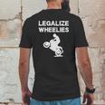 Legalize - Legalize Wheelies - Motorcycling And T-Shirt Mens Back Print T-shirt Funny Gifts