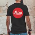 Leica Mens Back Print T-shirt Funny Gifts