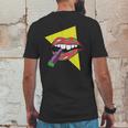 Lips Joint Mens Back Print T-shirt Funny Gifts