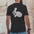 Love Bunny Rabbit Lover Animal Pet Owner Easter Gift Mens Back Print T-shirt Funny Gifts