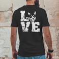 Love Dog Australian Kelpie Mens Back Print T-shirt Funny Gifts