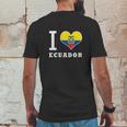 I Love Ecuador Yo Amo Ecuador Camiseta Mens Back Print T-shirt Funny Gifts