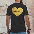 Love A Hamilton Golden Signature Heart Mens Back Print T-shirt Funny Gifts