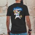 Lowes Unicorn Dabbing Mens Back Print T-shirt Funny Gifts